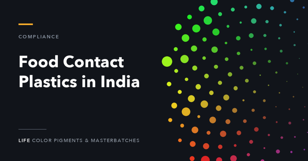 Food contact plastic packaging compliance under FSSAI in India
