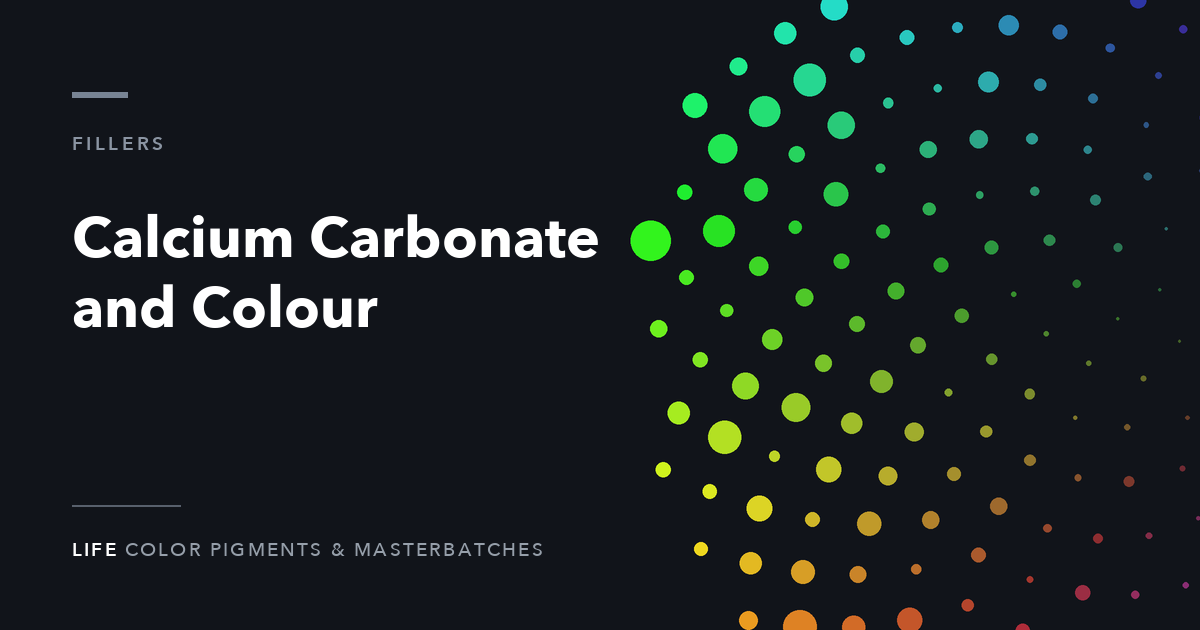 Calcium Carbonate Filler and What It Does to Your Colour